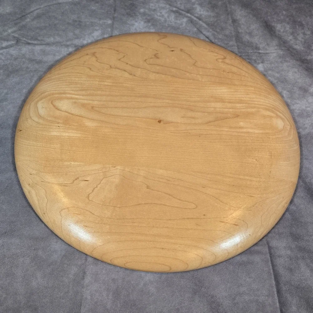 Wooden Chip And Dip Platter Bowl Set Blonde Wood‎ Party Snacks